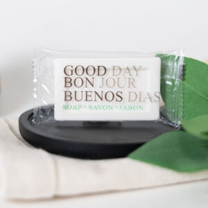 MotelBnbHotel, Inc. - Good Day Guest Amenity Bar Soap #1 1/2 Flow Wrap